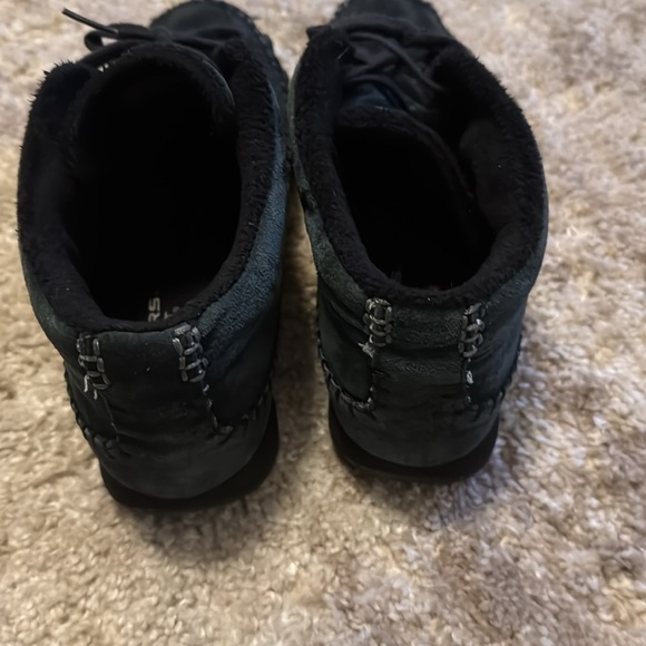 🍍 Skechers Totem Pole Women's Size 8.5 Suede Leather🍍 - Picture 3 of 5